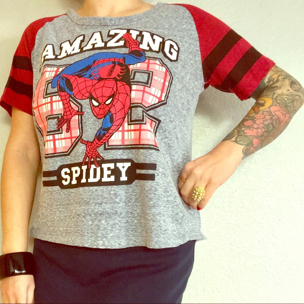 Women’s Amazing Spidey Spider-Man T Shirt Marvel